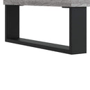 skrivebord 140x50x75 cm konstrueret træ grå sonoma-eg