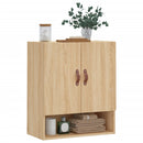 vægskab 60x31x70 cm konstrueret træ sonoma-eg