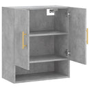 vægskab 60x31x70 cm konstrueret træ betongrå