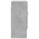vægskab 60x31x70 cm konstrueret træ betongrå