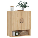vægskab 60x31x70 cm konstrueret træ sonoma-eg