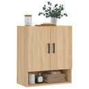 vægskab 60x31x70 cm konstrueret træ sonoma-eg