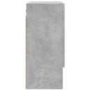 vægskab 60x31x70 cm konstrueret træ betongrå