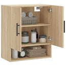vægskab 60x31x70 cm konstrueret træ sonoma-eg