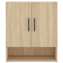 vægskab 60x31x70 cm konstrueret træ sonoma-eg
