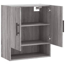 vægskab 60x31x70 cm konstrueret træ grå sonoma-eg