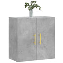 vægskab 60x31x60 cm konstrueret træ betongrå