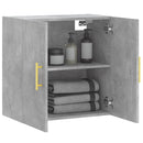 vægskab 60x31x60 cm konstrueret træ betongrå