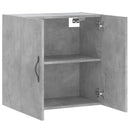 vægskab 60x31x60 cm konstrueret træ betongrå