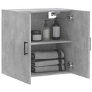 vægskab 60x31x60 cm konstrueret træ betongrå