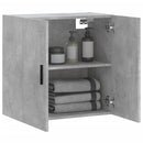 vægskab 60x31x60 cm konstrueret træ betongrå