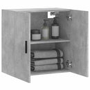 vægskab 60x31x60 cm konstrueret træ betongrå