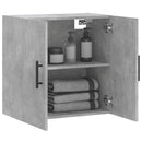 vægskab 60x31x60 cm konstrueret træ betongrå