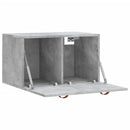 vægskab 60x36,5x35 cm konstrueret træ betongrå