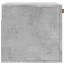 vægskab 60x36,5x35 cm konstrueret træ betongrå