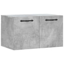 vægskab 60x36,5x35 cm konstrueret træ betongrå