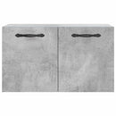 vægskab 60x36,5x35 cm konstrueret træ betongrå