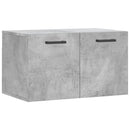 vægskab 60x36,5x35 cm konstrueret træ betongrå
