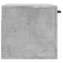 vægskab 60x36,5x35 cm konstrueret træ betongrå