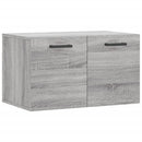 vægskab 60x36,5x35 cm konstrueret træ grå sonoma-eg