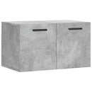 vægskab 60x36,5x35 cm konstrueret træ betongrå