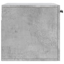 vægskab 60x36,5x35 cm konstrueret træ betongrå