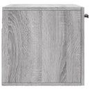 vægskab 60x36,5x35 cm konstrueret træ grå sonoma-eg