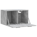 vægskab 60x36,5x35 cm konstrueret træ betongrå