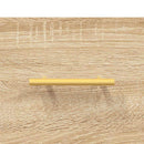 vægskab 80x36,5x35 cm konstrueret træ sonoma-eg