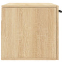 vægskab 80x36,5x35 cm konstrueret træ sonoma-eg