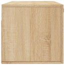 vægskab 100x36,5x35 cm konstrueret træ sonoma-eg
