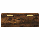 vægskab 100x36,5x35 cm konstrueret træ røget sonoma-eg