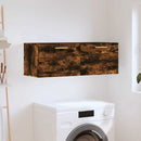 vægskab 100x36,5x35 cm konstrueret træ røget sonoma-eg