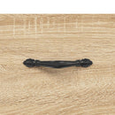 vægskab 100x36,5x35 cm konstrueret træ sonoma-eg