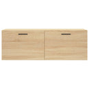 vægskab 100x36,5x35 cm konstrueret træ sonoma-eg