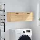 vægskab 100x36,5x35 cm konstrueret træ sonoma-eg