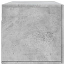 vægskab 100x36,5x35 cm konstrueret træ betongrå