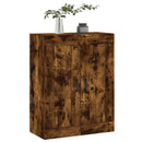 vægskab 69,5x34x90 cm konstrueret træ røget sonoma-eg