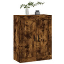 vægskab 69,5x34x90 cm konstrueret træ røget sonoma-eg
