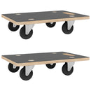 møbelhunde 2 stk. 50x35x11,5 cm 250 kg rektangulær