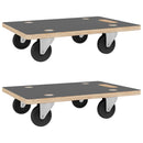 møbelhunde 2 stk. 80x55x11,5 cm 250 kg rektangulær