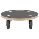 møbelhunde 2 stk. Ø38x11,5 cm 250 kg rund