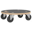 møbelhunde 2 stk. Ø38x11,5 cm 250 kg rund