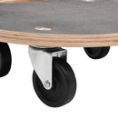 møbelhunde 2 stk. Ø38x11,5 cm 250 kg rund