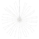 lysende starburst-dekoration 2 stk. 140 LED'er 17 cm varm hvid