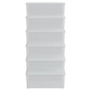 opbevaringsbokse 6 stk. 10 l stabelbare plast