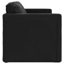 2-i-1 sovesofa 122x204x55 cm velour sort