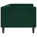 daybed 80x200 cm velour mørkegrøn