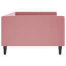 daybed 100x200 cm velour pink