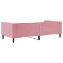 daybed 100x200 cm velour pink